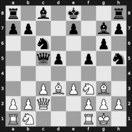 1962 Varna – Round 5 – Ioannides, Milton – 0-1 – Tarnowski, Alfred – G39
