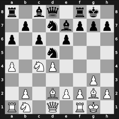 1962 Varna – Round 7 – Purevzhav, S – 1/2-1/2 – Dunkelblum, Arthur – G42