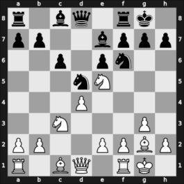1962 Varna – Round 7 – Kolvig, Bent – 1-0 – Cuero Reid, Maximo Javier – G43