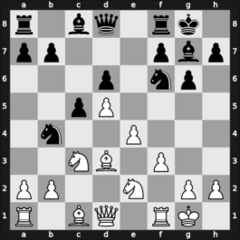 1962 Varna – Round 7 – Golombek, Harry – 1-0 – Alemany Puig, Lluis – G44