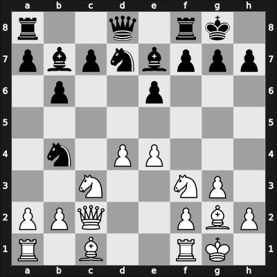 1962 Varna – Round 7 – Korning, Peter – 1/2-1/2 – O'Hare, E. – G45