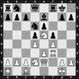 1962 Varna – Round 10 – Korning, Peter – 0-1 – Baeza Gebauer, Hector Matias – G51