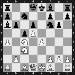 1962 Varna ol (Men) qual-C – Round 5 – Donner, Jan-Hein – 1-0 – Estrada Degrandi, Walter – G18