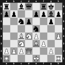 1962 Varna ol (Men) qual-D – Round 2 – Safvat, Younus – 1/2-1/2 – Honfi, K. – G10