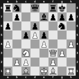 1962 Varna olm – Round 1 – Donner, Jan-Hein – 1-0 – Balcerowski, Witold – G10