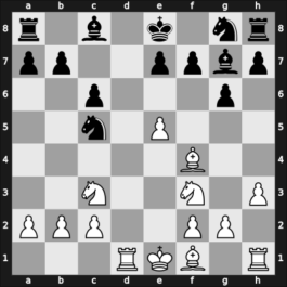 1962 Varna olm – Round 1 – Thiellement, Andre – 1-0 – Palsson, Jon Gunnar – G16
