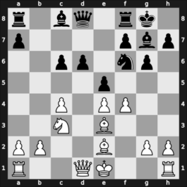 1962 Varna olm – Round 1 – Uhlmann, Wolfgang – 1/2-1/2 – Fischer, Robert J – G26