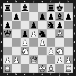 1962 Varna olm – Round 1 – Lagha, Khelil – 0-1 – Kraidman, Yair – G28