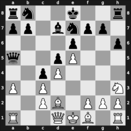 1962 Varna olm – Round 1 – Tarnowski, Alfred – 0-1 – Ivkov, Borislav – G66