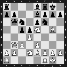 1962 Varna olm – Round 2 – Ivkov, Borislav – 1/2-1/2 – Tal, Mikhail – G91