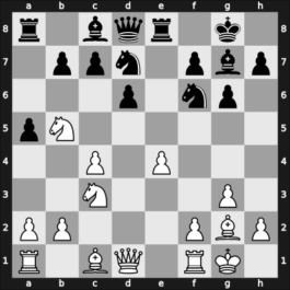 1962 Varna olm – Round 3 – Johannessen, Simon T – 1/2-1/2 – Unzicker, Wolfgang – G112
