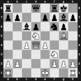 1962 Varna olm – Round 3 – Blau, Max – 0-1 – Fischer, Robert J – G133