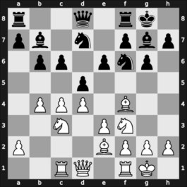 1962 Varna olm – Round 4 – Gligorić, Svetozar – 1-0 – Pietzsch, Wolfgang – G169