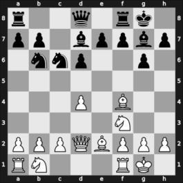 1962 Varna olm – Round 4 – Ghitescu, Theodor – 0-1 – Schmid, Leo – G201