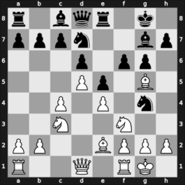 1962 Varna olm – Round 5 – Etcheverry, Eduardo – 0-1 – Langeweg, Kick – G207