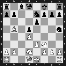 1962 Varna olm – Round 5 – Troger, Pierre – 1-0 – Dunkelblum, Arthur – G210