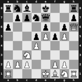 1962 Varna olm – Round 5 – Prins, Lodewijk – 1-0 – Alvarez del Monte, Jose – G212