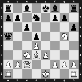 1962 Varna olm – Round 5 – Langeweg, Kick – 1/2-1/2 – Troeger, Paul – G223