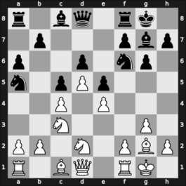 1962 Varna olm – Round 5 – Bergraser, Volf – 1/2-1/2 – Raisa, Unto – G227