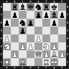1962 Varna olm – Round 5 – Czerniak, Magdalena – 0-1 – Evans Lianda – G229