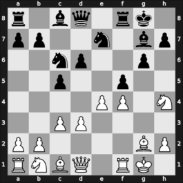 1962 Varna olm – Round 5 – Ciocaltea, Victor – 1-0 – Fischer, Robert J – G230