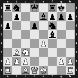 1962 Varna olm – Round 5 – Conrady, Alphonse – 0-1 – Gligorić, Svetozar – G231