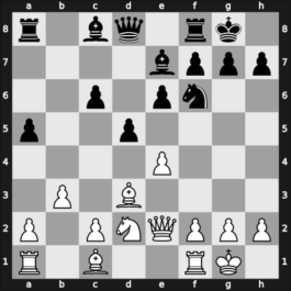1962 Varna olm – Round 6 – From, Sigfred – 1/2-1/2 – Clarke, Paul R H – G266