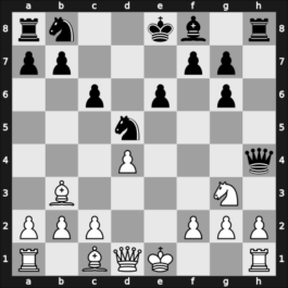 1962 Varna olm – Round 6 – Gligorić, Svetozar – 1/2-1/2 – Ojanen, Kaarle S – G269