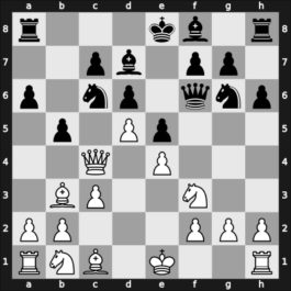 1962 Varna olm – Round 6 – Fischer, Robert J – 1-0 – Ciocaltea, Victor – G272