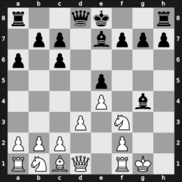 1962 Varna olm – Round 6 – Blau, Max – 1/2-1/2 – Jimenez Zerquera, Eleazar – G273