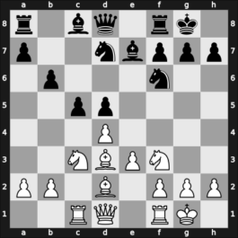 1962 Varna olm – Round 6 – Paidousis, Aristidis – 0-1 – Mohrlok, Dieter – G279