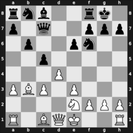 1962 Varna olm – Round 7 – Aguirre Rivera, Daniel Arturo – 0-1 – Fischer, Robert J – G291