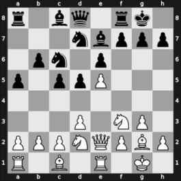 1962 Varna olm – Round 7 – Ciocaltea, Victor – 1/2-1/2 – Spassky, Boris Vasily – G315