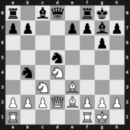 1962 Varna olm – Round 7 – Blau, Max – 0-1 – Purevzhav, S – G318
