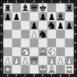 1962 Varna olm – Round 8 – Thiellement, Andre – 1/2-1/2 – Alvarez del Monte, Jose – G341