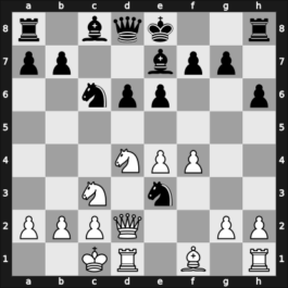 1962 Varna olm – Round 9 – Farboud, Mohammad Hossein – 0-1 – Cobo Arteaga, Eldis – G405