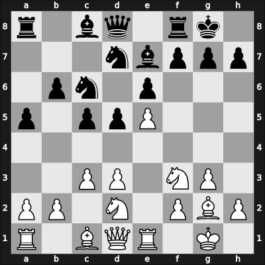 1962 Varna olm – Round 9 – Beni, Alfred – 0-1 – Sanguineti, Raúl Carlos – G417