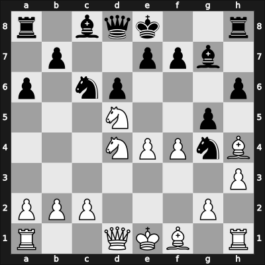 1962 Varna olm – Round 11 – Schmid, Leo – 1-0 – Malich, Burkhard, Dr. – G458