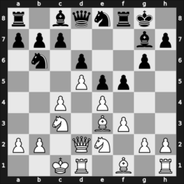 1962 Varna olm – Round ? – Petersen, Finn – 1-0 – Farboud, Mohammad Hossein – G470