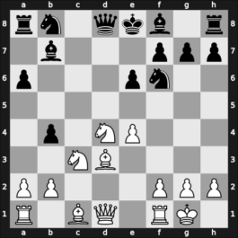 1962 Varna olm – Round 1 – Belkadi, Ridha – 0-1 – Blau, Max – G16