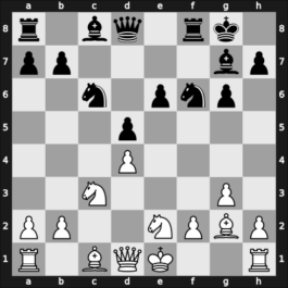 1962 Varna olm – Round 1 – Euwe, Max – 1/2-1/2 – Robatsch, Karl – G29