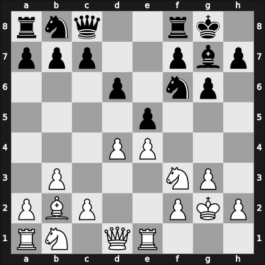 1962 Varna olm – Round 1 – Bergraser, Volf – 1/2-1/2 – Doda, Zbigniew – G51