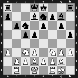 1962 Varna olm – Round 1 – Bilek, Istvan – 1/2-1/2 – Zinn, Lothar – G88
