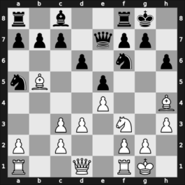 1962 Varna olm – Round 4 – Myagmarsuren, Lkhamsuren – 1/2-1/2 – Minev, Nikolay N – G131