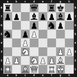 1962 Varna olm – Round 5 – Gudmundsson, Arinbjorn – 1/2-1/2 – Pachman, Ludek – G142