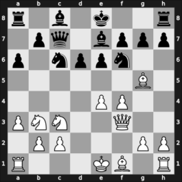 1962 Varna olm – Round 5 – Kolvig, Bent – 0-1 – Najdorf, Miguel – G143