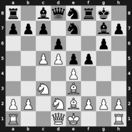 1962 Varna olm – Round 7 – Portisch, Lajos – 1-0 – Pustina, Ylvi – G166