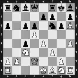 1962 Varna olm – Round 8 – Ghitescu, Theodor – 1-0 – Benko, Pal – G191