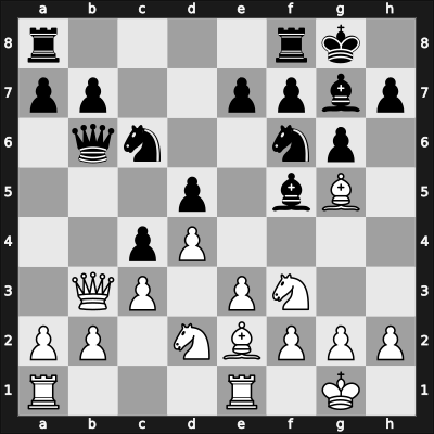 1962 Vrnjacka Banja – Round 3 – Kozomara, Vlado – 1/2-1/2 – Bertok, Mario Jr. – G40