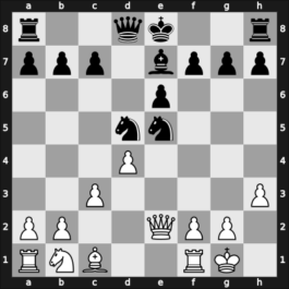 1962 Vrnjacka Banja – Round 4 – ? – 1/2-1/2 – Karaklajic, Nikola – G48